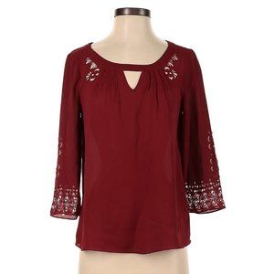 Anthropologie Mauve Blouse